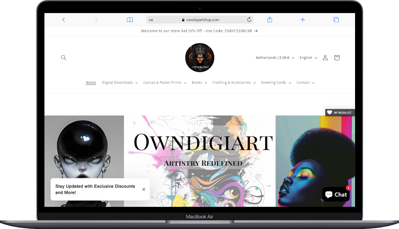 Own Digiart Shop